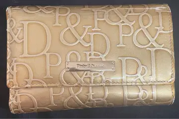 PINKY&DIANNE 접이식 지갑 골드