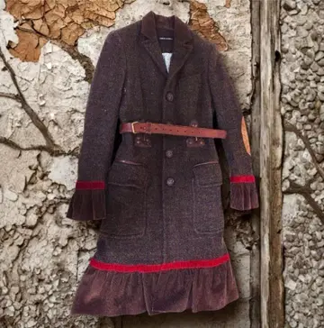 DSQUARED2 디스퀘어드 울 코트 이탈리아제 38 사이즈