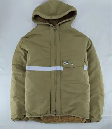 HOODED REFLECTOR JACKET (KHK)L