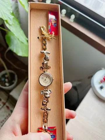 [ 한정품 ] 완동품! 배터리 교체 완료! 미키마우스 손목시계