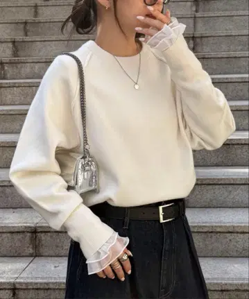 RANAN 맨투맨 라이크 니트 L 택 포함 새상품