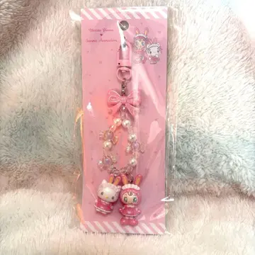 산리오 메조피아노 헬로키티 키티 키링