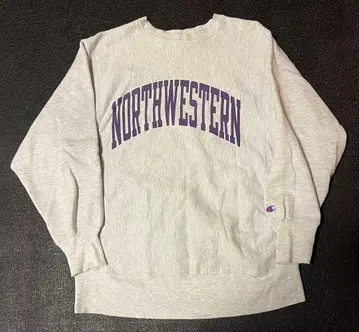 90s 00s 리버스 위브 노스웨스턴 맨투맨