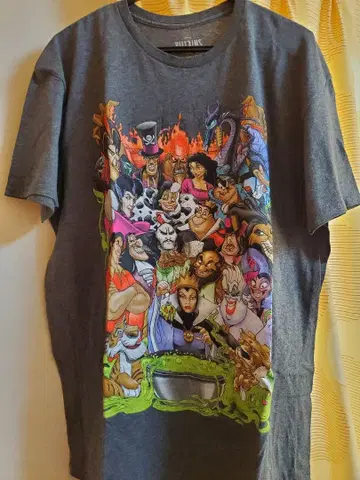 디즈니 T셔츠 빌런즈