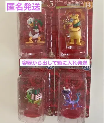 디즈니 해피 복권 오너먼트 푸우, 도널드 덕, 마이크, 랜디