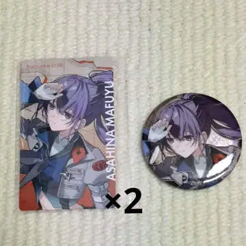 프로세카 아사히나 마후유 5th 세카라이 캔뱃지 에피카