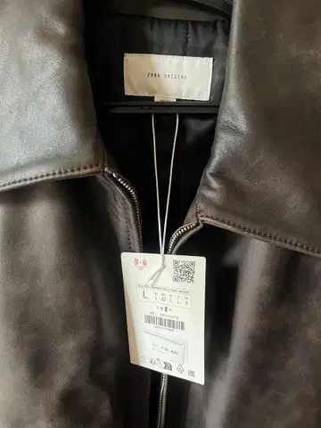 zara origins 가죽 자켓 미사용 새상품