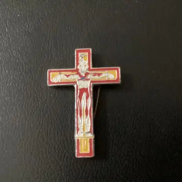 당시물 레트로 소학관 배지 십자가 [ 울트라맨 A ] 024