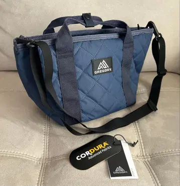 Gregory 보트 토트 s 네이비 (퀼팅)