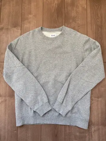 BEAMS 그레이 맨투맨 M 사이즈