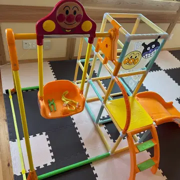 호빵맨 우리 아이 천재 그네 놀이터 DX