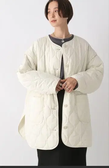 LEPSIM 렙심 에어 서멀 2WAY 퀼팅 코트