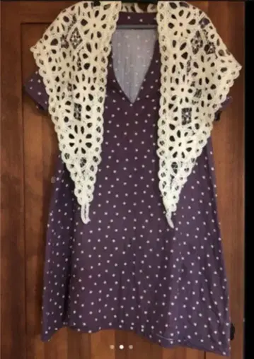 튜닉 & 숄 (미사용) 핸드메이드 작가