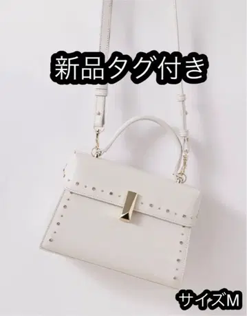 셀포드 뤼탕 비쥬 스터드 숄더백 M