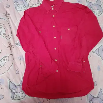 THE NORTH FACE 빨간색 긴팔 셔츠