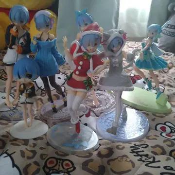 렘 피규어 7개 세트