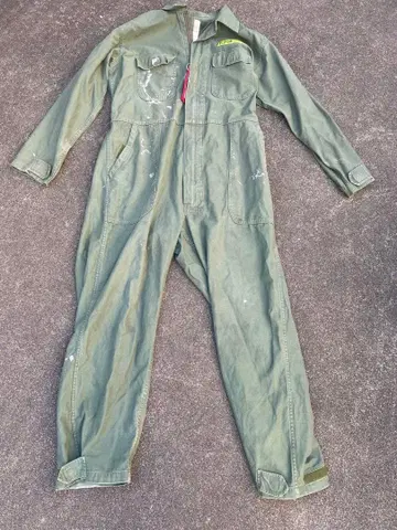 90s 미군 올리브 그린 작업복 와펜 MOTUL