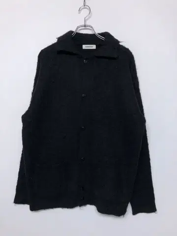 셀렉트샵 monkey time 구제 샤기 니트 옷깃 달린 가디건