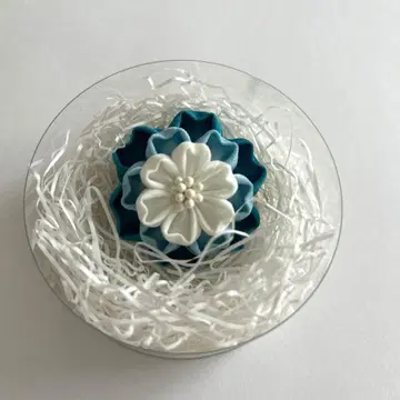 [ 오하리바코 ] 머리 장식 헤어 클립 순수 실크