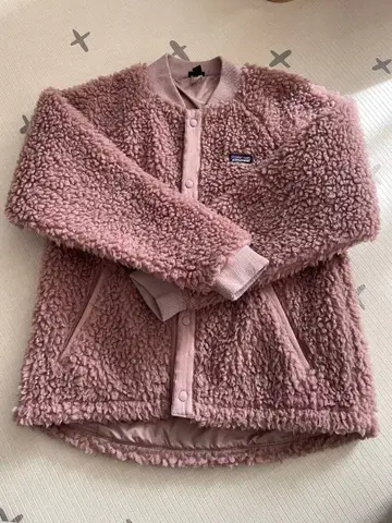 파타고니아 키즈 레트로x 보머 자켓 XXL 핑크