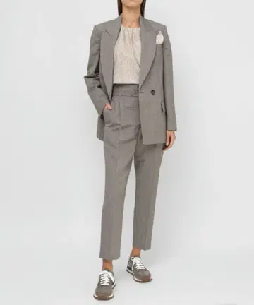 BRUNELLO CUCINELLI 모니벨트 팬츠