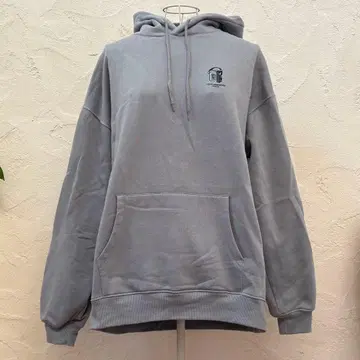 그레이 후드티 백프린트 포함