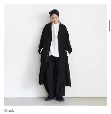 새상품급 ichi Antiquites 코트 린넨 아틀리에 코트