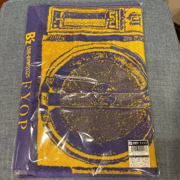 B'z LIVE-GYM 2025 FYOP 스테이지 타월