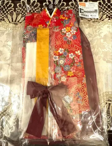 보크스 화려한 하카마 세트 ( 자홍색 )