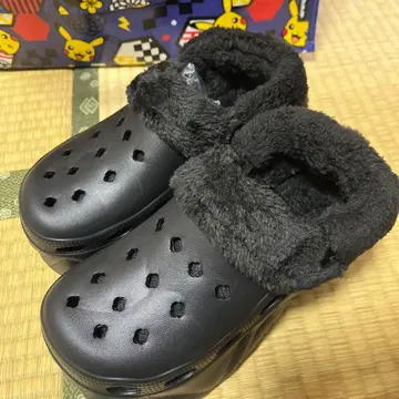 퍼 달린 통굽 샌들 덤 포함