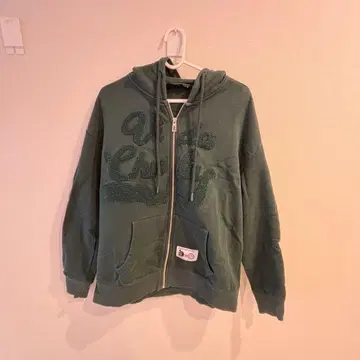 Desigual 그린 집업 후드티 S