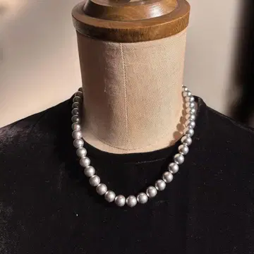 실버 펄 목걸이