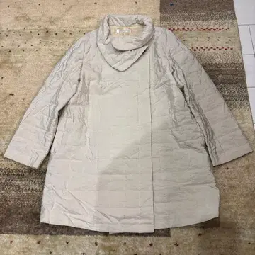 라이프 퀼팅 자켓 코트 실크 83%