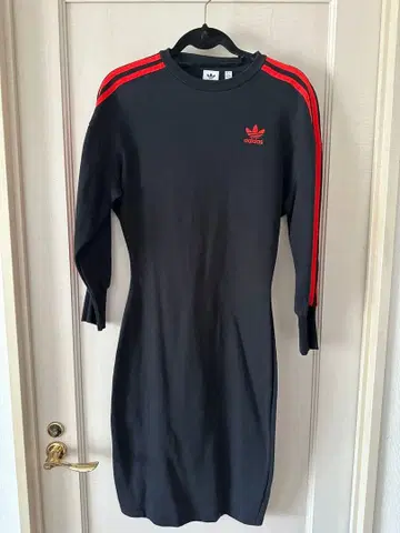adidas 블랙 롱 원피스 XS