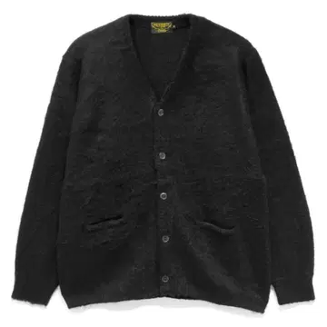 모헤어 터치 가디건 블랙 XL