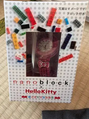 미사용 새상품 nanoblock x Hello Kitty 손목시계