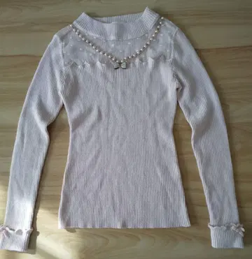 리즈리사 리브 니트