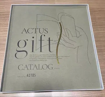 ACTUS 액터스 기프트 카탈로그 풍