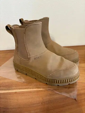 ROXY 베이지 숏부츠 교체용 밑창 포함