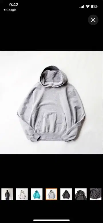 WALLAWALLA SPORT 13ozR/W 후디 리버스 위브