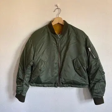 UNITED TOKYO 리버서블 ma-1 숏 기장 카키 사이즈 1