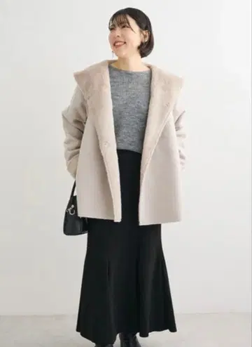 Green Parks 후디 가운 코트