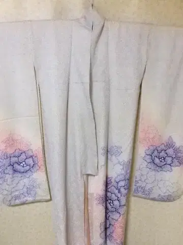 101418 여성용 후리소데 화이트