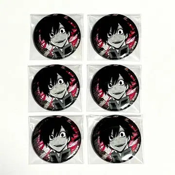 도겐안귀 글리터 캔뱃지 요도가와 마스미 6점 세트