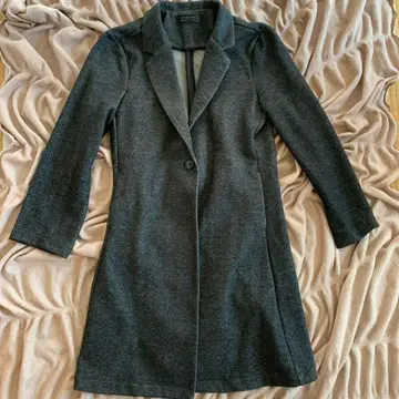 다크 그레이 체스터 코트