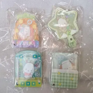 포차코 커스텀 키링 4개 세트 2