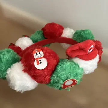 유니버설 스튜디오 재팬 머리띠 마리오 크리스마스