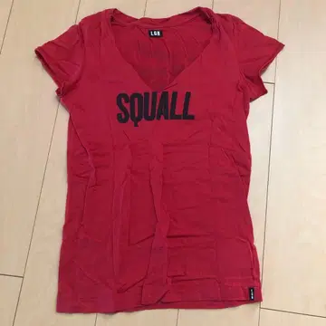 L.G.B. SQUALL V넥 T셔츠 빨간색