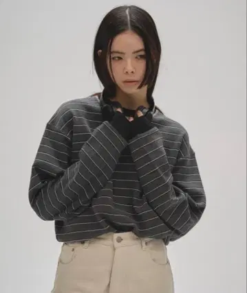 TODAYFUL Border Long T-shirts