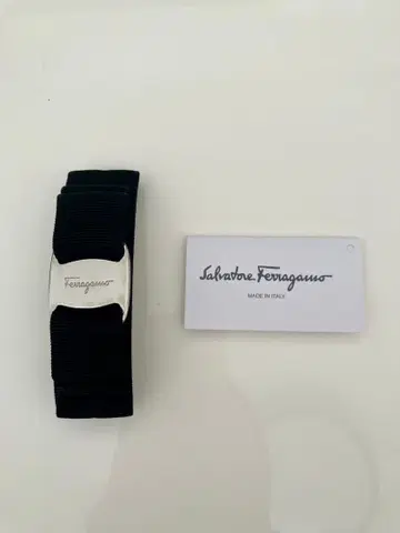 Salvatore Ferragamo 헤어 클립 블랙